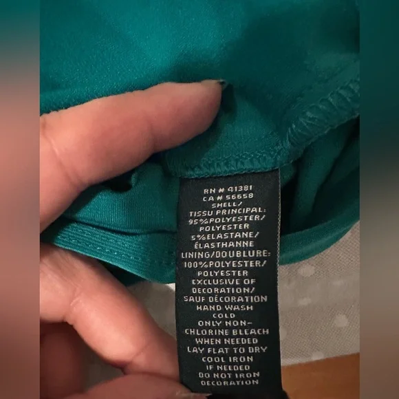 Ralph Lauren Green Dress, Size 4, Great Condition, Wore twice - Picture 3 of 4